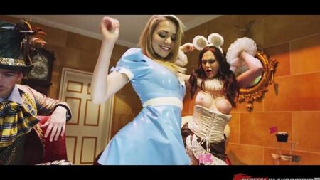 Porn Parody on Alice in Wonderland