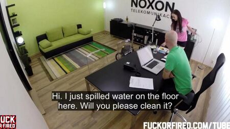 When applying for a job, do not forget to give in the ass