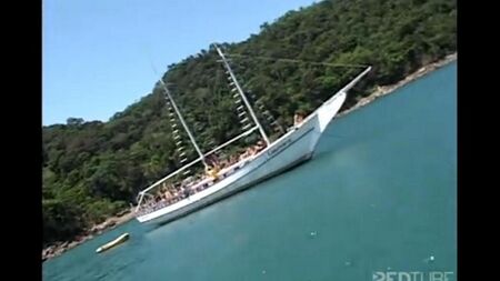 A lot of chicks are ready to fuck on a yacht