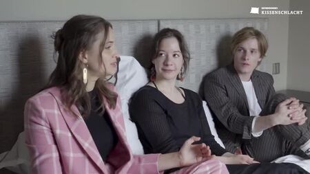 Louis Hofmann and Lisa Vicari for Dark