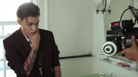 Ruby Rose Goes Naked - Orange Is The New Black