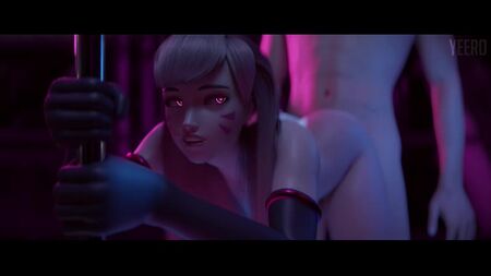 (Sound)Black Cat D.Va 'Stripper' sex pov [Overwatch;Porn;Hentai;Anal;R34;SFM;порно;секс;овервотч]