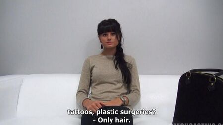 Sex with a condom at a casting in the Czech Republic