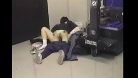He lowered his pants and began to fuck a girlfriend in anal