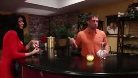 Christina seduced the bartender