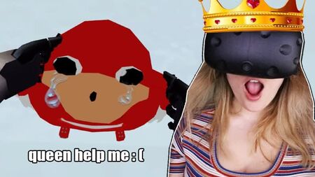 [HeyImBee] HE NEEDS MY HELP (VR CHAT) i am the queen :D