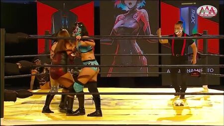 Faby Apache vs Lady Shani vs Flammer vs Chik Tormenta vs Lady Maravilla vs Sexy Star