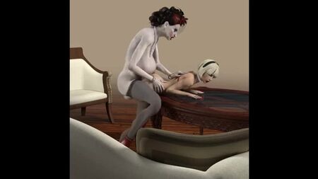 3D Futanari Trap Creatures Orcs Glamour Bitches Witches GIF Compilation