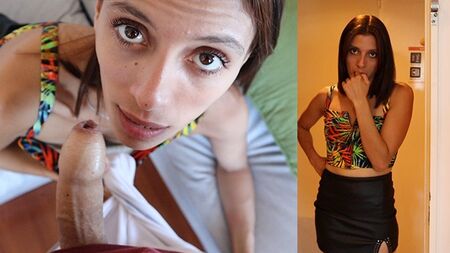 My crazy ex-girlfriend comes to get her clothes and shows me why I don't have to leave her