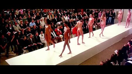 Naked models on the catwalk..mp4
