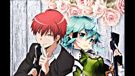 AMV Shino Asada & Akabane Karma — aLIEz [Sword Art Online & Ansatsu Kyoushitsu]