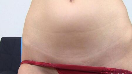 Came in stockings and panties for porn casting