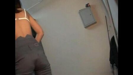 Camera in the locker room of a modeling agency