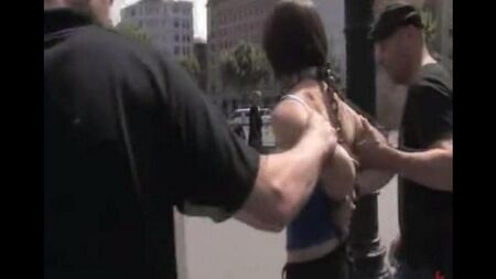 Public group sex on camera