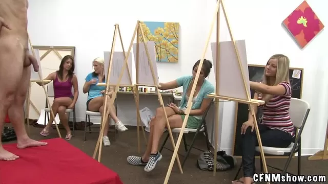 Cfnm Porn Models - CFNM Show - Art class has horny male models - XXXi.PORN Video