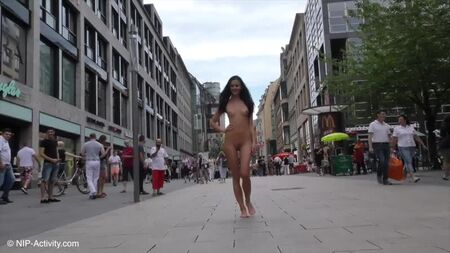 Nude walking in public