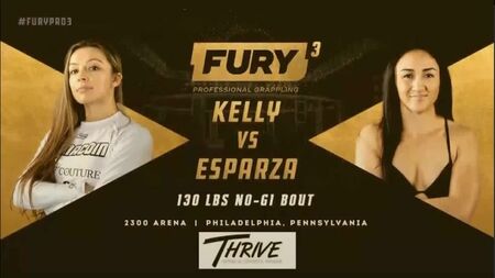 DANIELLE KELLY VS CARLA ESPARZA- FURY GRAPPLING 3