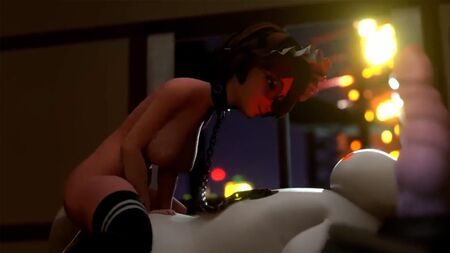 Aunt Cass Riding Baymax's Dick