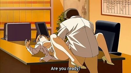 lingerie office - hentai
