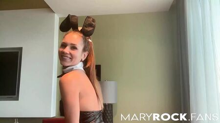 Dirty rabbit find the best carrot ever