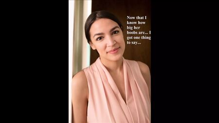 Alexandria Ocasio-Cortez Big Boobs